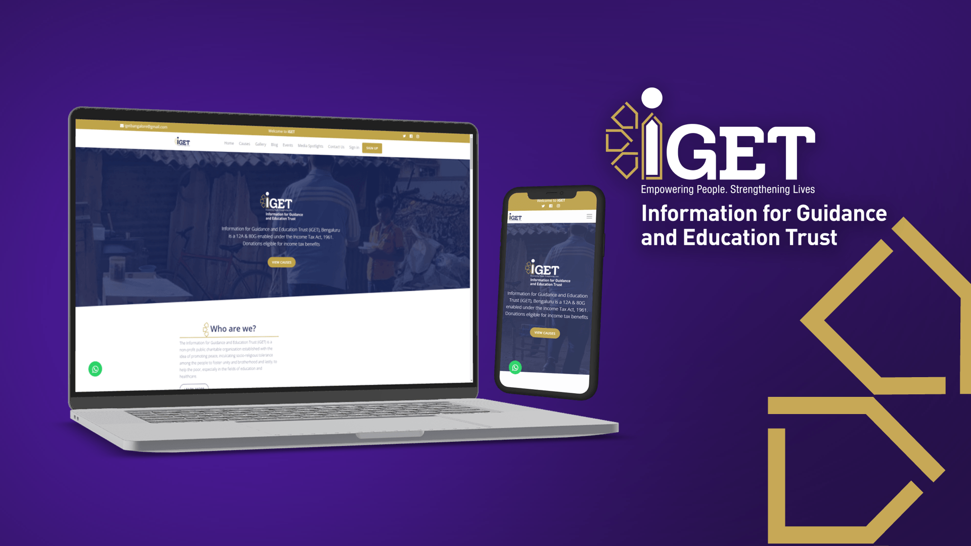 iGET Center - Website & Mobile App Development